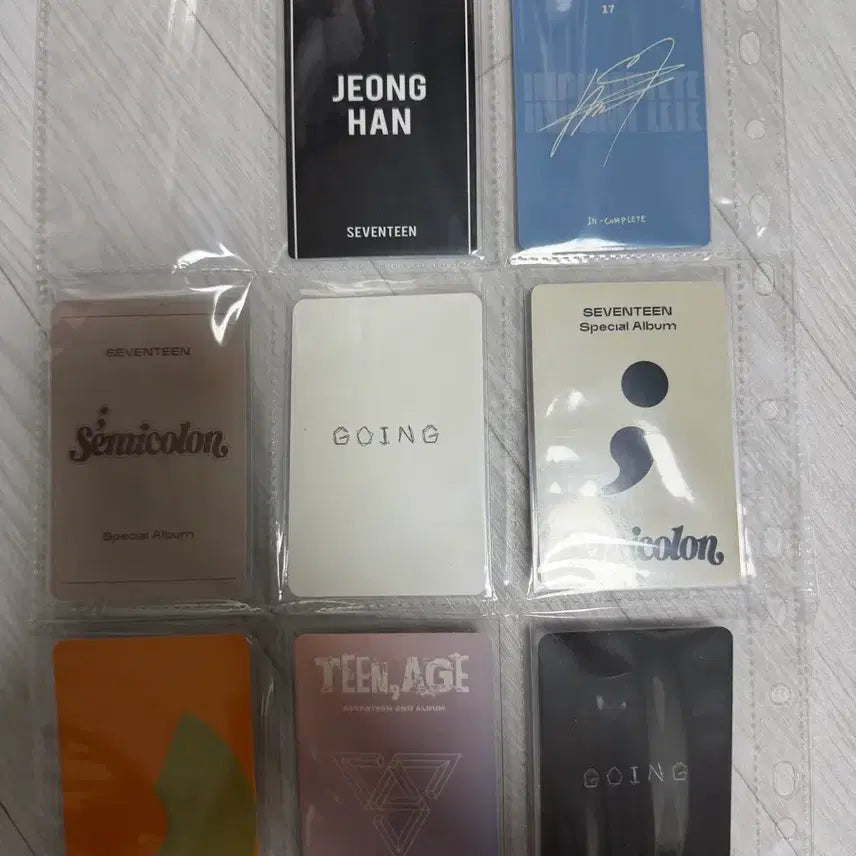 [BUNJANG] Seventeen Jeonghan Photocard Bundle Set / 세븐틴 윤정한 정한 포토카드