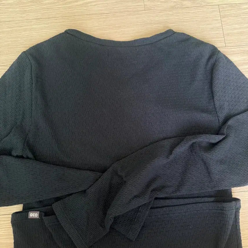 [SOLD OUT] [S] 코이세이오 038 미니 와플 V넥 네이비