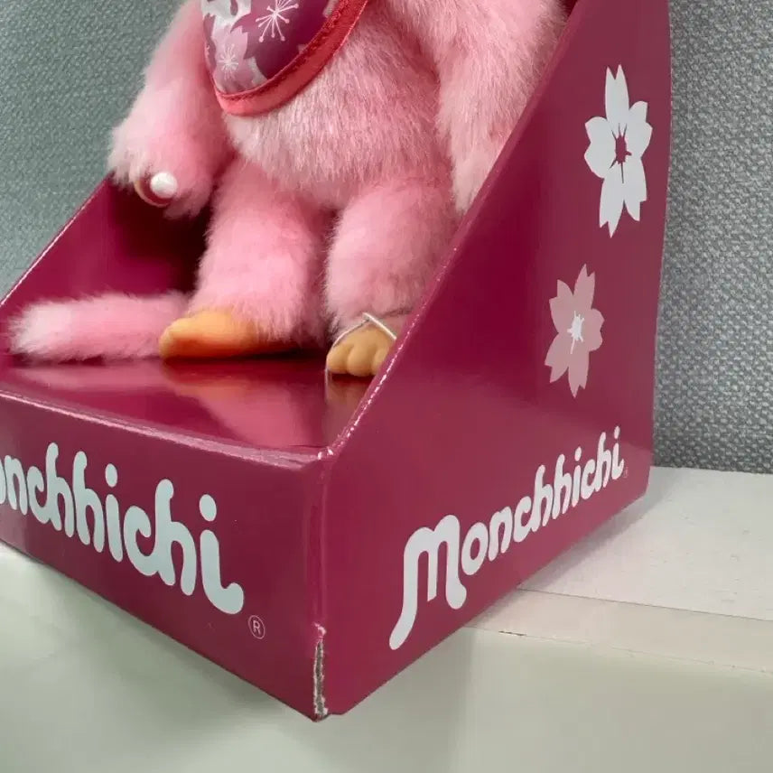 [BUNJANG] Sakura Monchhichi Pink Box Europe Edition / 유럽판 사쿠라 벚꽃 몬치치 핑크박스