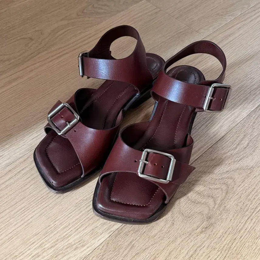 [BUNJANG] Lemaire Sandals - Brown / 르메르 샌들 36사이즈