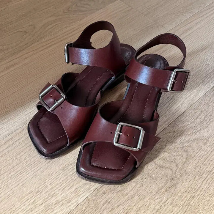 [BUNJANG] Lemaire Sandals - Brown / 르메르 샌들 36사이즈