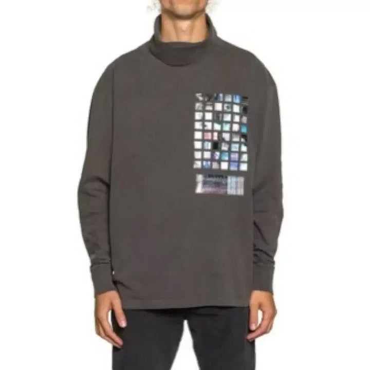 [BUNJANG] CAV EMPT MD Bureau Long Sleeve Charcoal M / [M] 카브 엠트 (CAV EMPT) MD 뷰로 롱슬리브 차콜