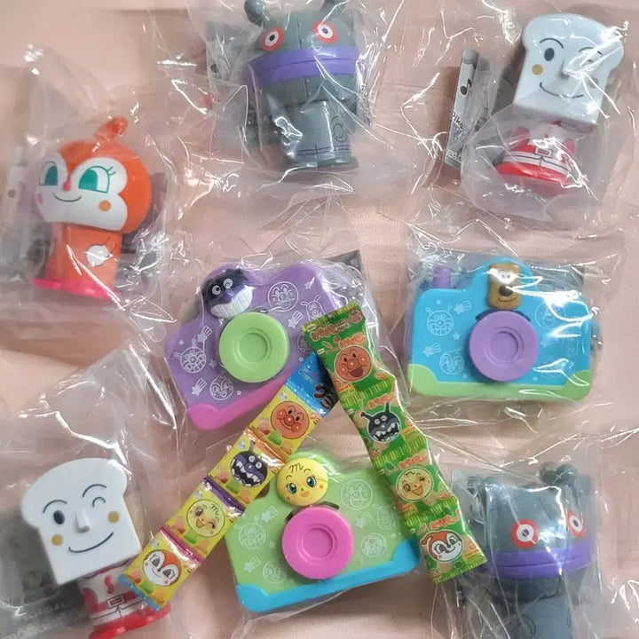 [BUNJANG] Anpanman Gimmick Gacha Set (10 Items) / 호빵맨 기믹 가챠 세트 10종 일괄 2.2 (식빵맨, 짤랑이 등)