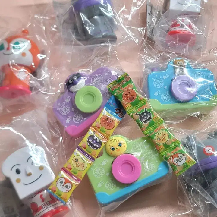 [BUNJANG] Anpanman Gimmick Gacha Set (10 Items) / 호빵맨 기믹 가챠 세트 10종 일괄 2.2 (식빵맨, 짤랑이 등)