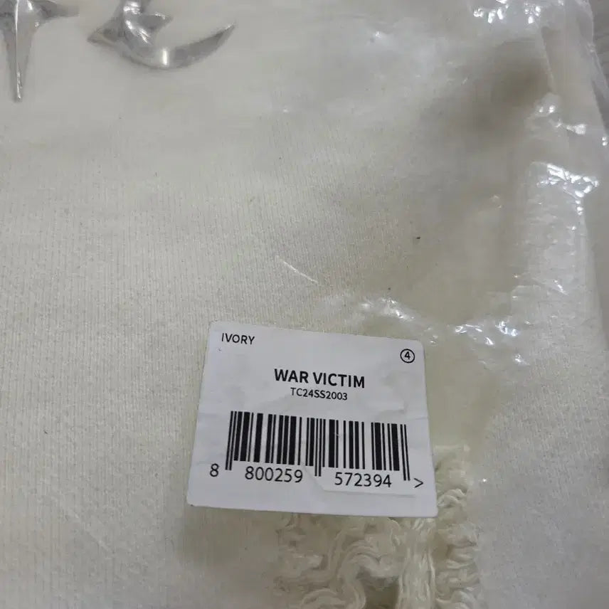 [BUNJANG] THUGGEE War Victim Sweatshirt / 떠그 war victim 맨투맨