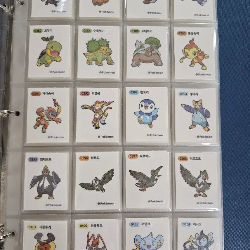[BUNJANG] Pokémon Sticker Collection Set Season 4 (Unsealed) / 포켓몬띠부씰 시즌4  개봉세트