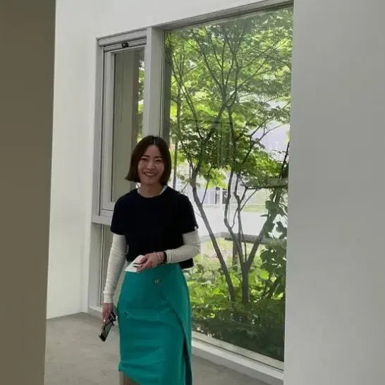 [BUNJANG] Wunderkammer Seersucker Skirt / 분더캄머 시어서커 스커트 새상품(택O)