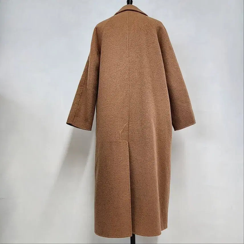 [BUNJANG] Plastic Island Wool Blend Long Coat (S) / 플라스틱 아일랜드(PLA) 울 혼방 롱 코트  S