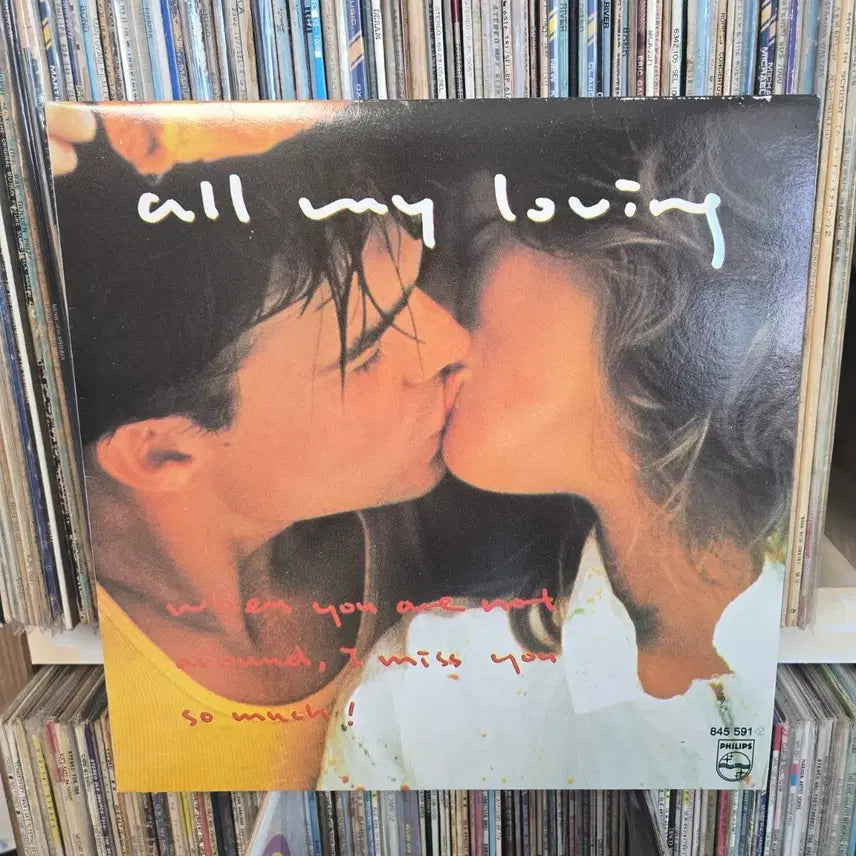 [BUNJANG] Philips All My Loving LP Record / 필립스 All My Loving LP판 유명곡들 수록