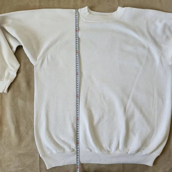 [BUNJANG] Hanes Blank Crewneck Sweatshirt / 90s 빈티지 USA Hanes 헤인즈 무지 맨투맨 화이트 XL