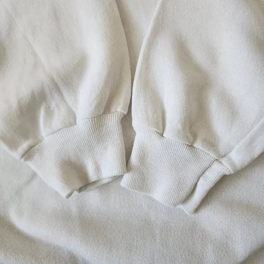 [BUNJANG] Hanes Blank Crewneck Sweatshirt / 90s 빈티지 USA Hanes 헤인즈 무지 맨투맨 화이트 XL