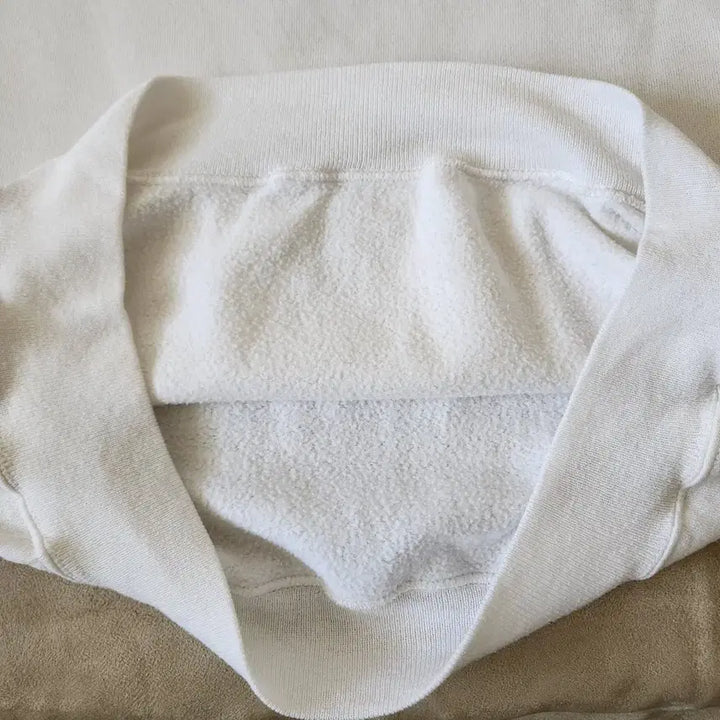 [BUNJANG] Hanes Blank Crewneck Sweatshirt / 90s 빈티지 USA Hanes 헤인즈 무지 맨투맨 화이트 XL