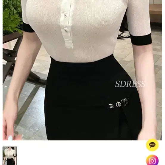 [BUNJANG] S Dress Mini Skirt - White / 에스드레스 미니 스커트 S 수입의류 급처