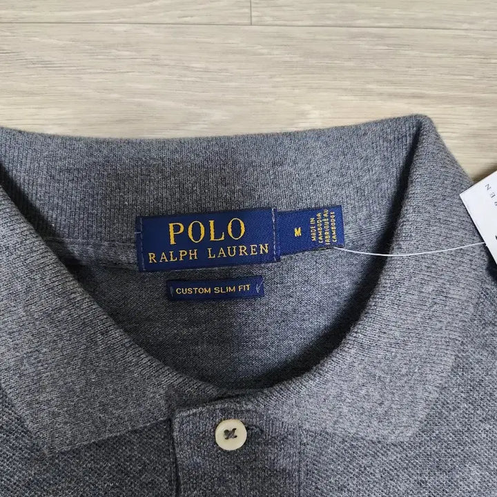 [SOLD OUT] 폴로 랄프로렌 챠콜그레이 반팔 폴로티셔츠L