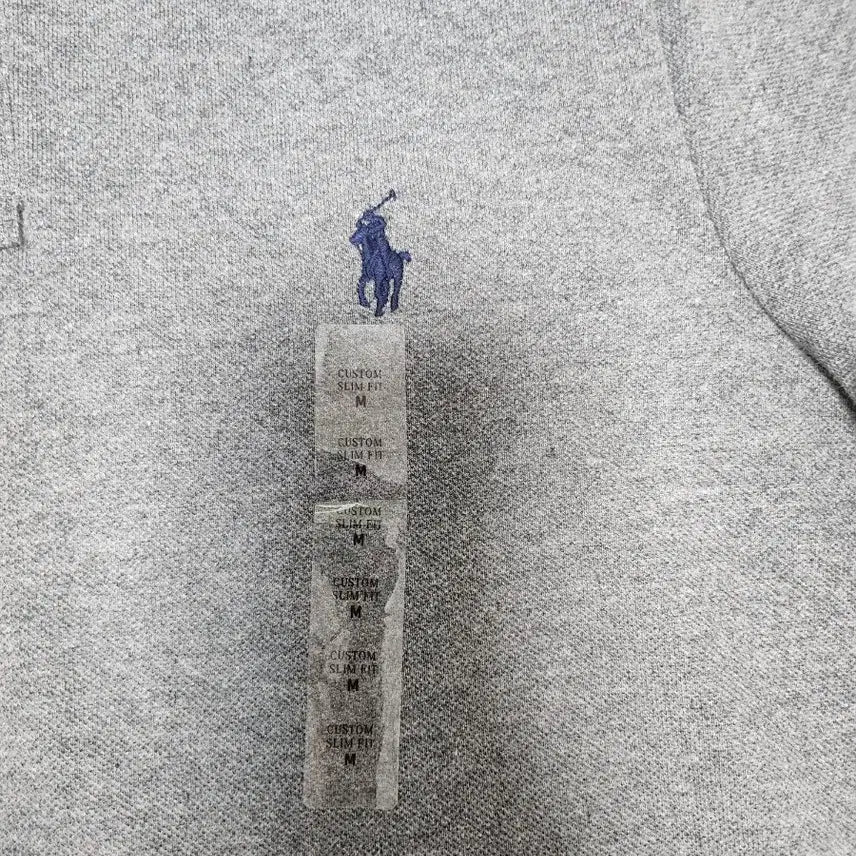 [SOLD OUT] 폴로 랄프로렌 챠콜그레이 반팔 폴로티셔츠L