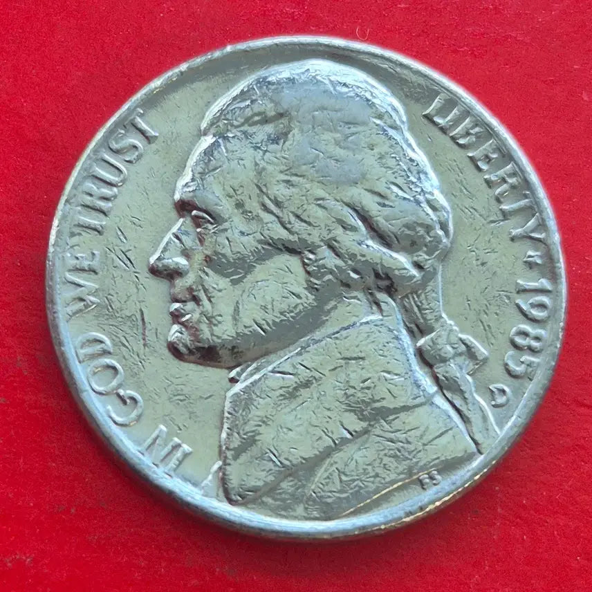[BUNJANG] 1985 US 5 Cent Coin / 1985 미국 5센트 동전 M1677