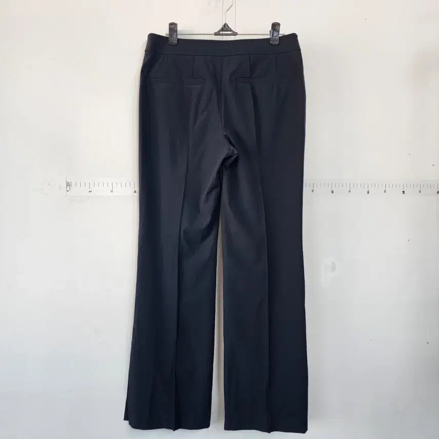 [BUNJANG] Object Black Bootcut Slacks / 오브제 검정 부츠컷 슬랙스