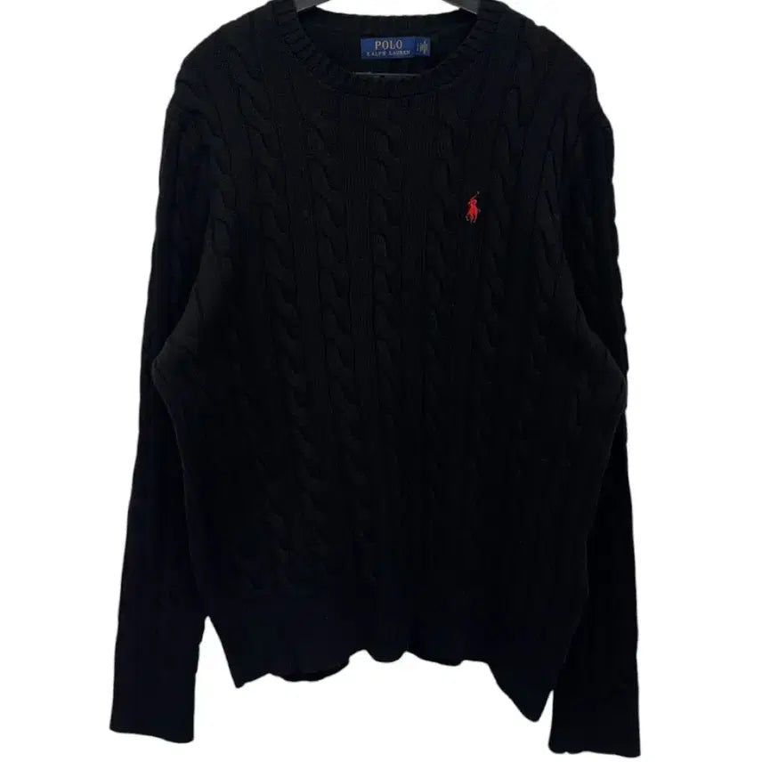 [BUNJANG] Polo Ralph Lauren Cable Knit Sweater / 폴로랄프로렌 케이블 니트L