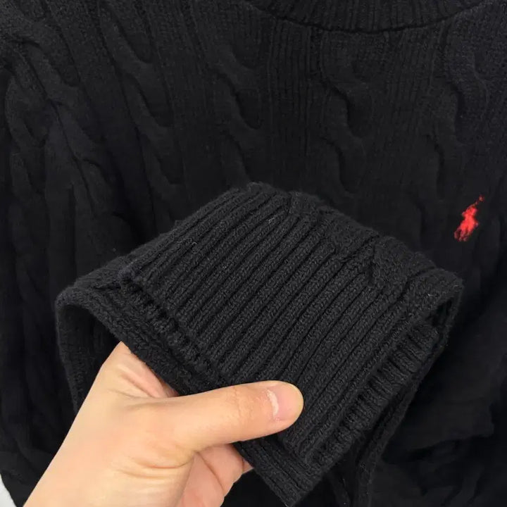 [BUNJANG] Polo Ralph Lauren Cable Knit Sweater / 폴로랄프로렌 케이블 니트L