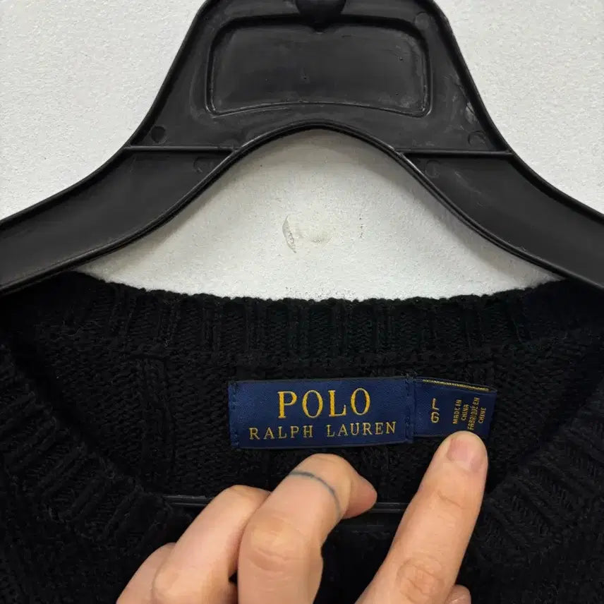[BUNJANG] Polo Ralph Lauren Cable Knit Sweater / 폴로랄프로렌 케이블 니트L