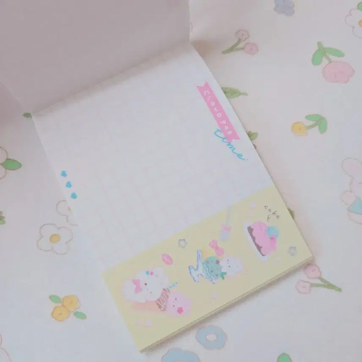 [BUNJANG] Heisei Pudding Rabbit Mini Memo Pad / 일본정품)헤이세이 푸딩 토끼 미니떡메 지류 다꾸