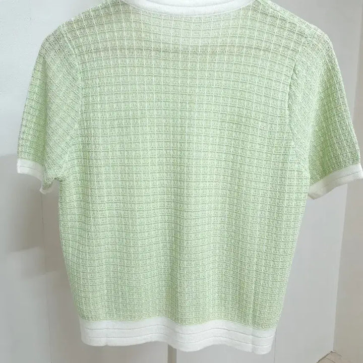 [SOLD OUT] 새상품 비스코스 트위드 니트