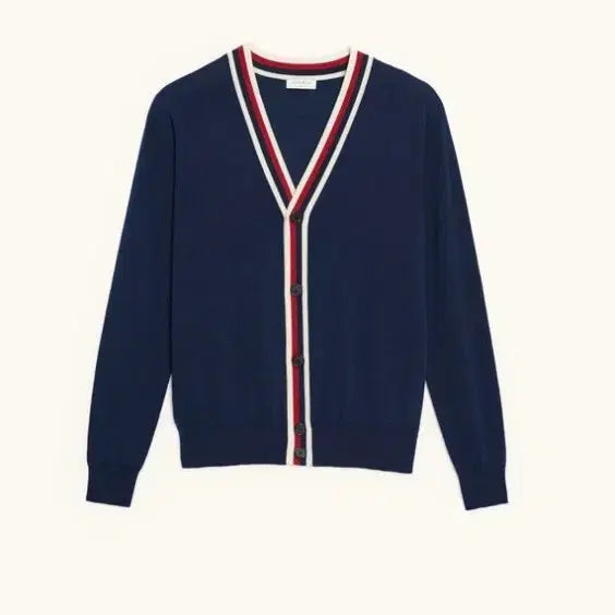 [BUNJANG] Sandro Paris V-Neck Knit Cardigan / L SANDRO PARIS 산드로 옴므 브이넥 니트 가디건
