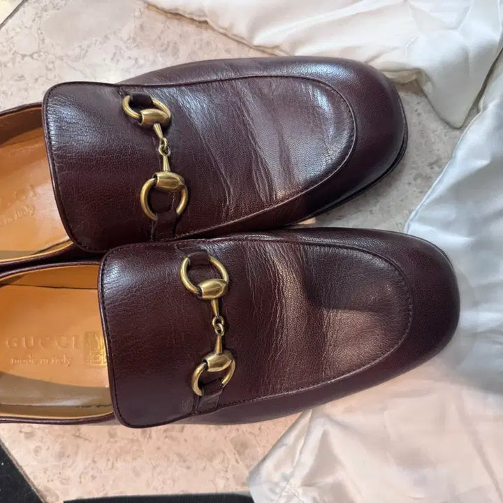 [BUNJANG] Gucci Horsebit Loafer Brown Size 7 / 구찌 홀스빗 로퍼 브라운 7 사이즈