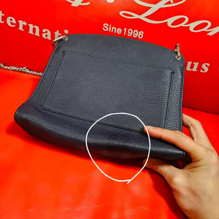 [BUNJANG] BALLY SUZY Silver Chain Crossbody Bag / 발리(BALLY) SUZY 실버 체인 크로스백 24 x 23 x 7