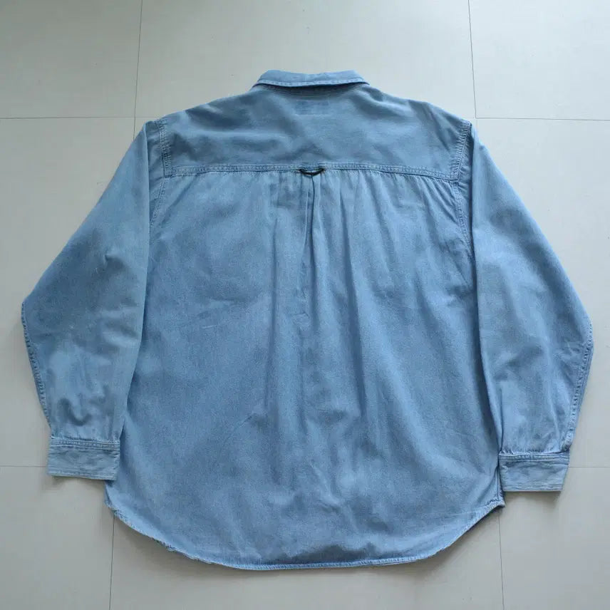 [SOLD OUT] 90s 말보로 컨트리 스토어 빈티지 데님 셔츠 (XL)
