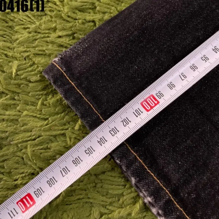 [SOLD OUT] 낫포너드 레드라인 지퍼 데님팬츠 XL