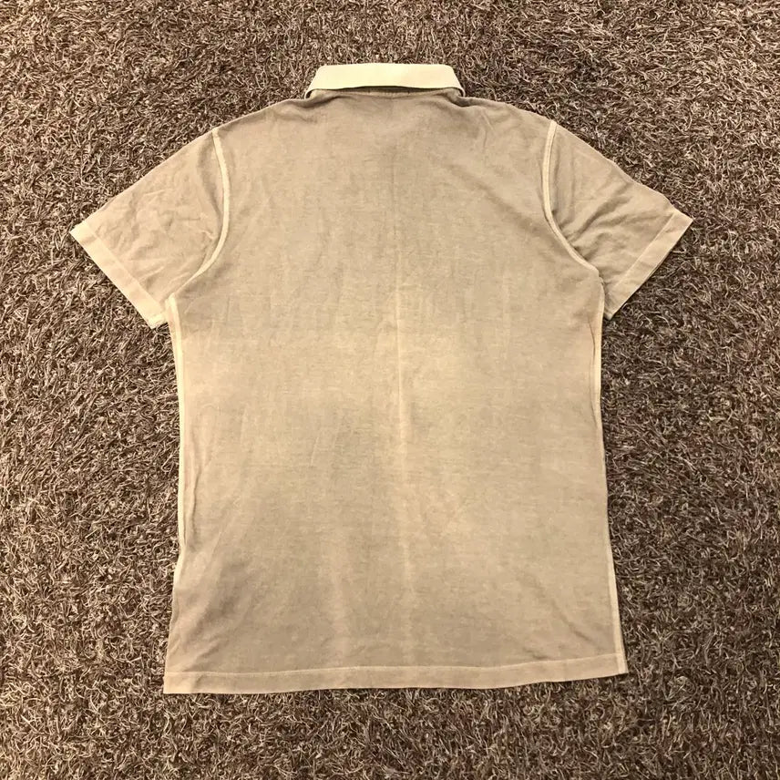 [SOLD OUT] XL 스톤아일랜드 패치 로고 카라 반팔 티셔츠