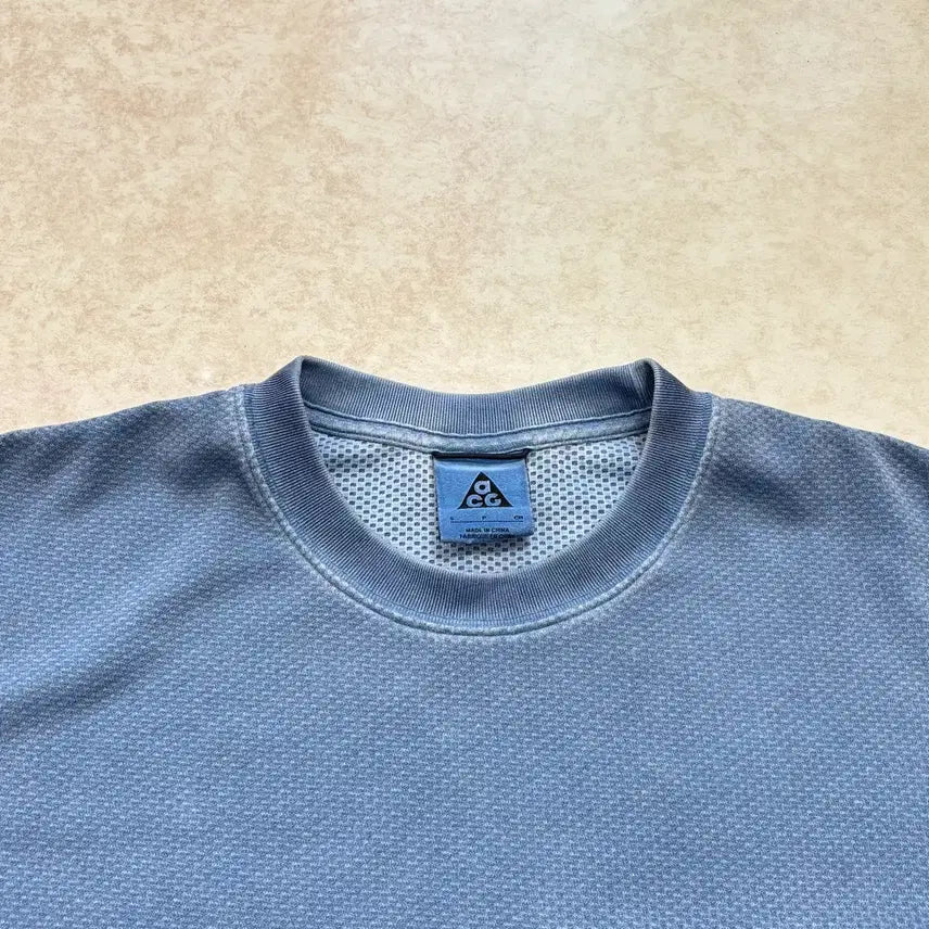 [SOLD OUT] 나이키 ACG 워치맨 피크 반팔 티셔츠 블루 보이드 S~M사이즈