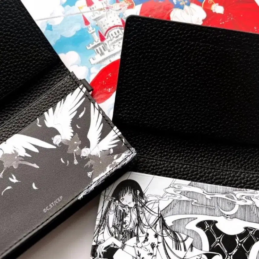 [BUNJANG] CLAMP Cardcaptor Sakura Leather Card Case / CLAMP 클램프전 카드캡터 사쿠라 레더 카드케이스 새상품