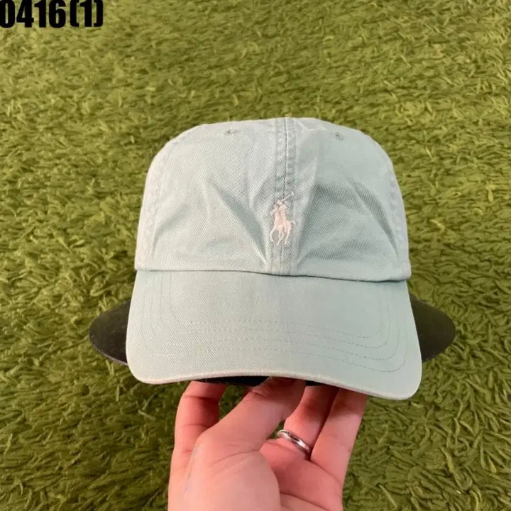 [SOLD OUT] 폴로 민트색 볼캡 모자