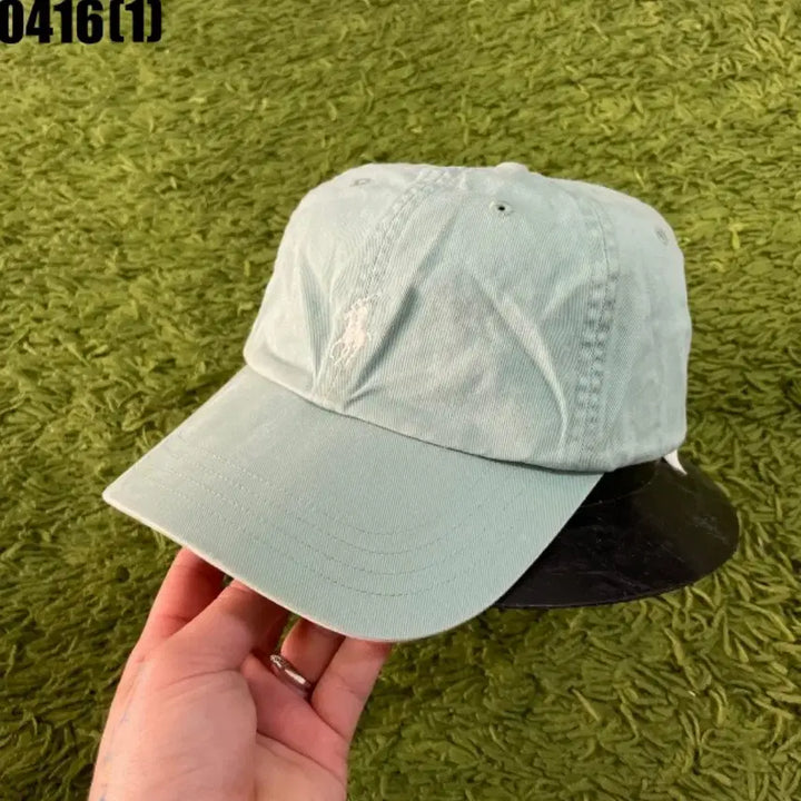 [SOLD OUT] 폴로 민트색 볼캡 모자