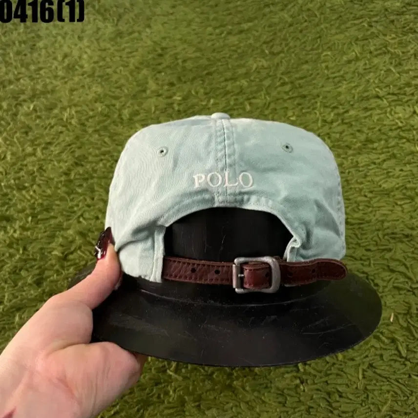 [SOLD OUT] 폴로 민트색 볼캡 모자