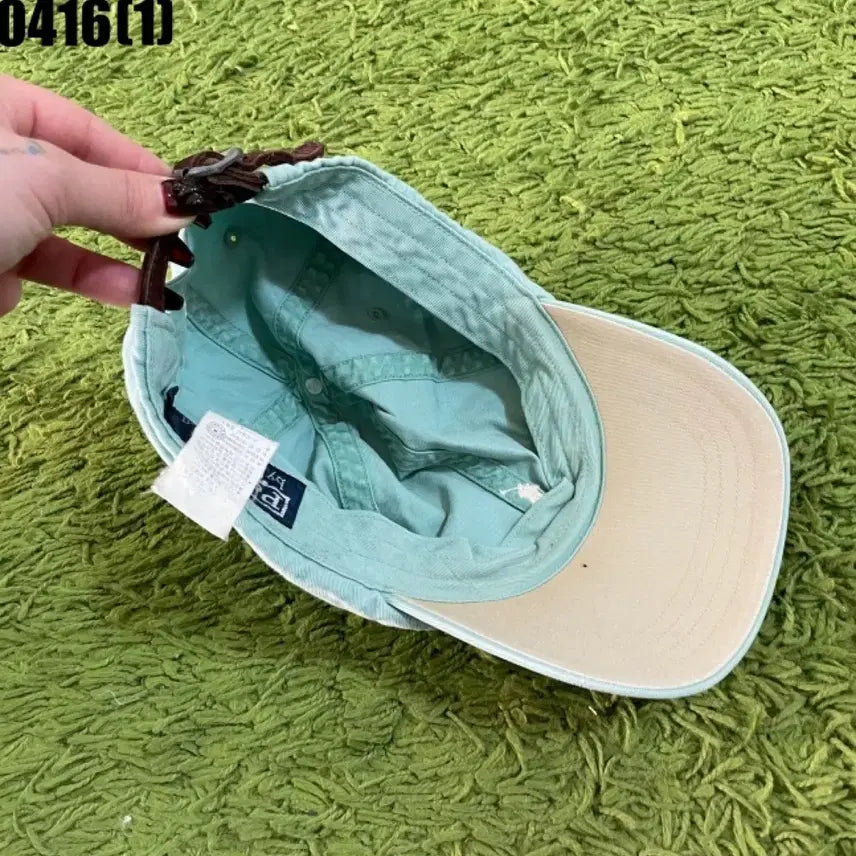 [SOLD OUT] 폴로 민트색 볼캡 모자