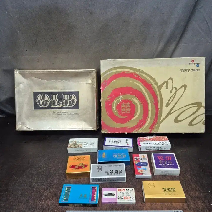 [BUNJANG] 1980s-1990s Matchbox Collection / 1980-90년대  성냥갑과미사용품  제일제당 케이스진로케이스 등