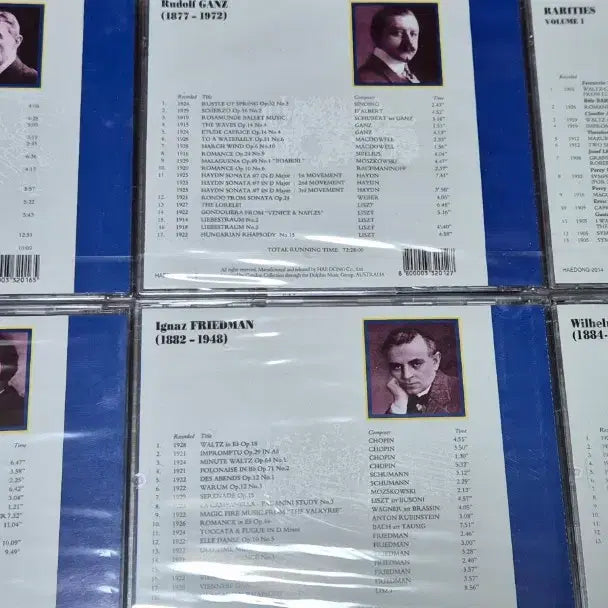 [BUNJANG] Various Artists Classic CD 15-Piece Bundle / 미개봉 클래식 CD 15종  초창기 희귀 레코딩