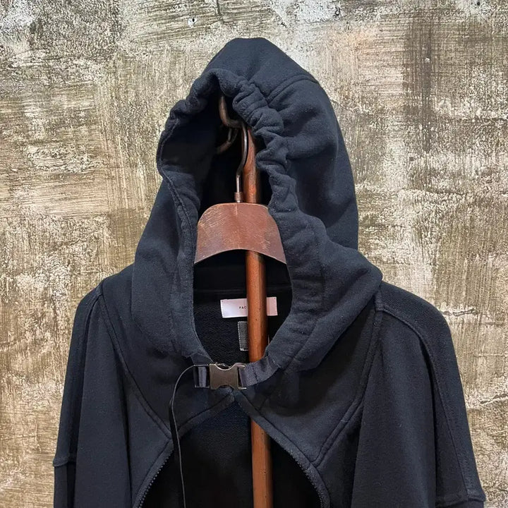 [BUNJANG] Facetasm Oversized Distressed Hoodie Zip-up / 파세타즘 Facetasm 오버사이즈 디스트로이드 후드집업 일본