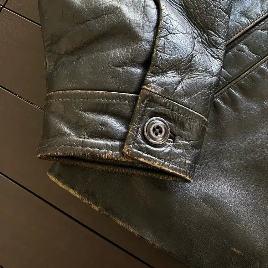 [BUNJANG] Old Navy Leather Jacket / (L) 올드갭 레더 자켓