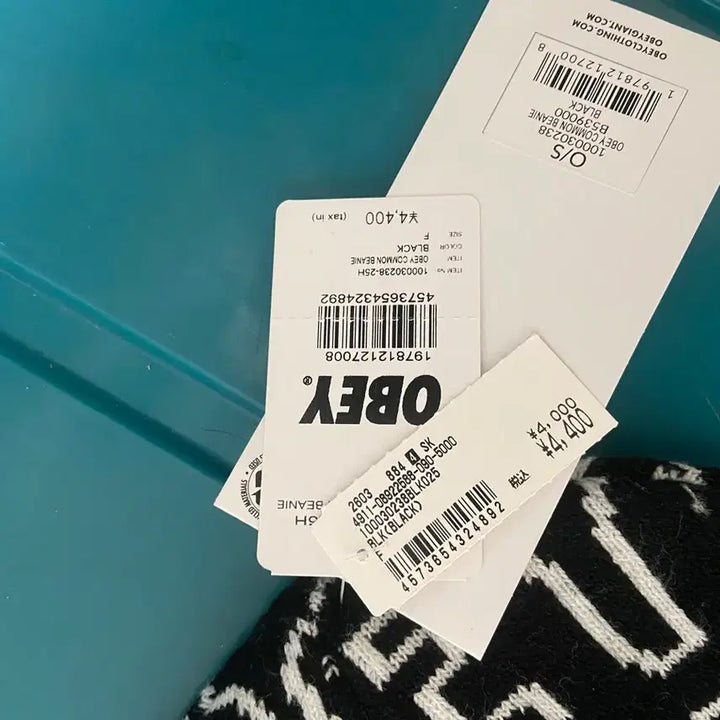 [BUNJANG] OBEY Beanie Black / 오베이 비니 블랙 판매 합니다