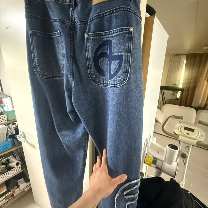 [BUNJANG] NoManual Haerin Denim Pants / 노메뉴얼 데님팬츠 (뉴진스 해인 착용)