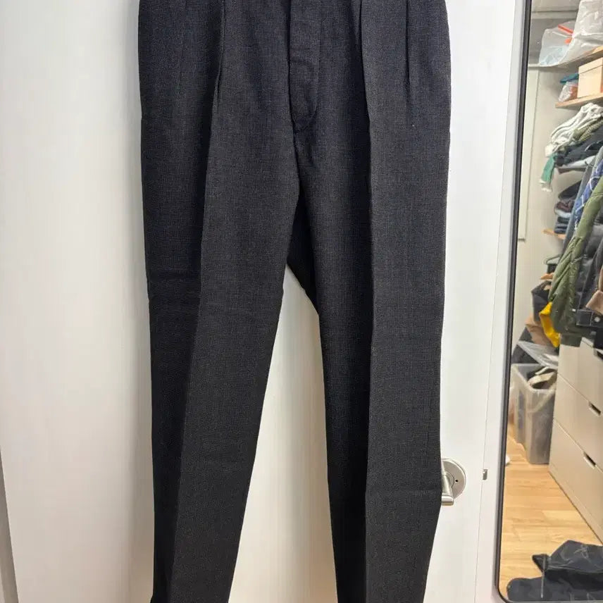 [BUNJANG] RRL Herringbone Wool Trousers / [30] RRL 버즈아이 울 헤링본 팬츠 차콜