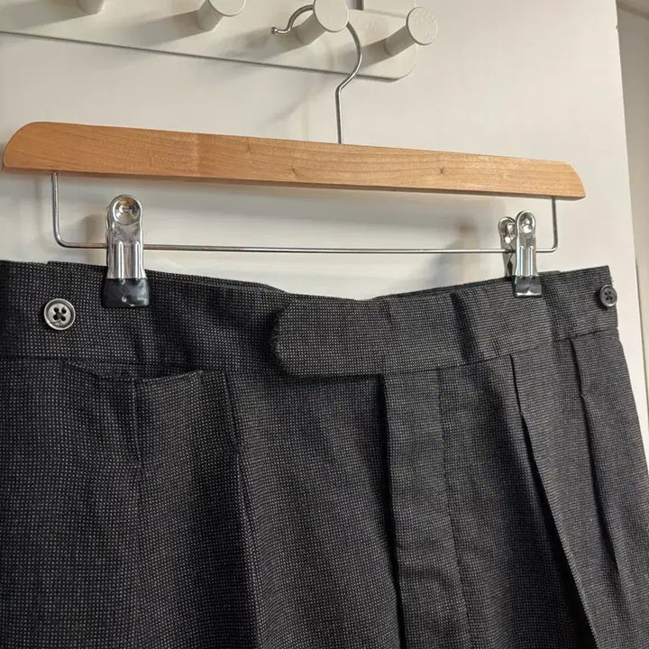 [BUNJANG] RRL Herringbone Wool Trousers / [30] RRL 버즈아이 울 헤링본 팬츠 차콜