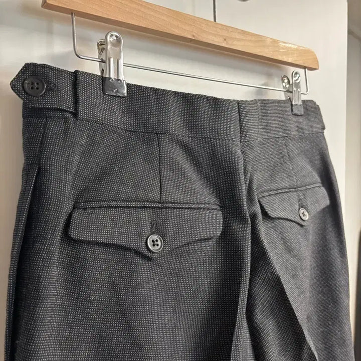 [BUNJANG] RRL Herringbone Wool Trousers / [30] RRL 버즈아이 울 헤링본 팬츠 차콜
