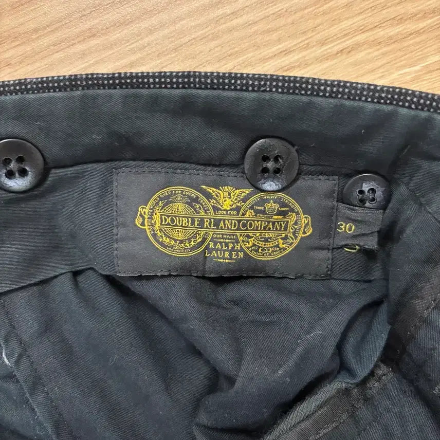 [BUNJANG] RRL Herringbone Wool Trousers / [30] RRL 버즈아이 울 헤링본 팬츠 차콜