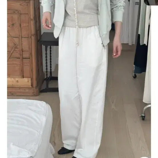 [BUNJANG] Indie Bazz Dove Pants White / 새상품)인더바즈 도브팬츠 화이트