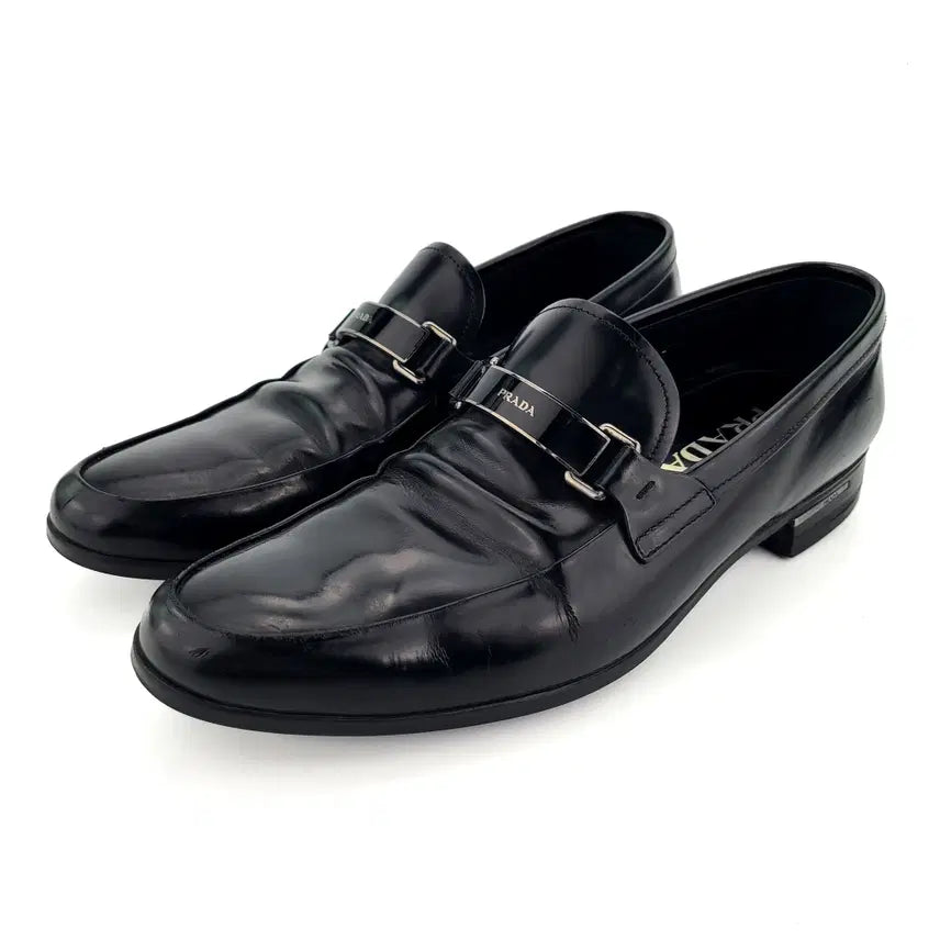 [BUNJANG] Prada Buckle Loafers Shoes / 프라다 버클 로퍼 구두